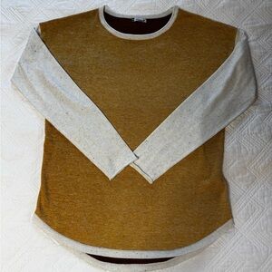 Smartwool Women’s Shadow Pine Color Block Crew Sweater - Size Medium